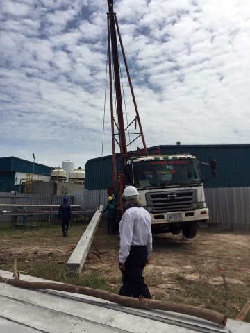 ตอกเสาเข็ม